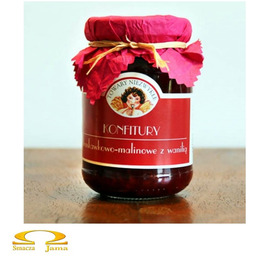 Konfitury truskawkowo-malinowe z wanilią Towary Niezwykłe 200g