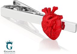 Spinka do krawata X2 Serce anatomiczne