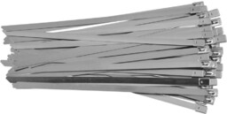 Yato OPASKI ZACISKOWE ZE STALI NIERDZEWNEJ 8.0X250MM 50SZT.