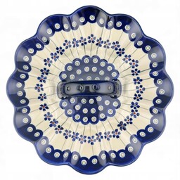 Talerz na jajka, jajecznik z rączką 1559 dek.