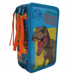 Jurassic World piórnik 3-piętrowy T-rex