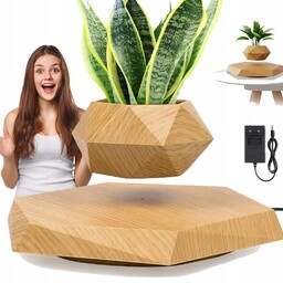 360° Magnetyczna Magiczna Lewitująca Doniczka Idealna Na Urodziny