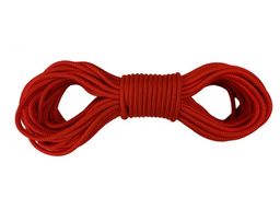 Lina Pleciona 8mm Polipropylenowa Rdzeń 25mb Czerwona