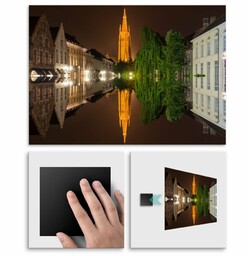 Plakat metalowy Brugia M