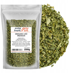 OREGANO SUSZONE 1kg Premium aromat Liść naturalne wysoka