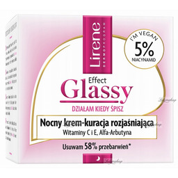 Lirene - Effect Glassy - Night Cream Brightening