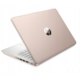 Różowy Laptop edukacyjny Hp 14 Intel N4120 8GB