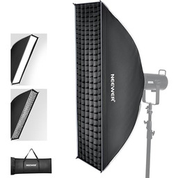 NEEWER Prostokątny zestaw softbox, 30 cm x 119