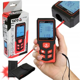 Yato Dalmierz Laserowy Cyfrowy Miernik Odległości 50M LCD