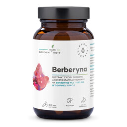 Berberyna 490 mg, HCL, Berberis aristata, Aura Herbals,