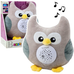 Przytulansa pluszowa sówka