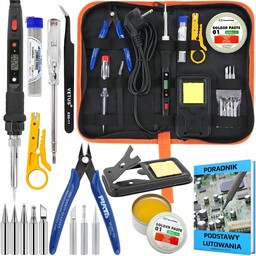 Lutownica Precyzyjna Mocna 80W Model 2025 Zestaw