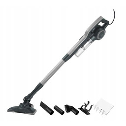 Odkurzacz pionowy przewodowy Vesta EVC02 0,9L 600W Czarno-Szary