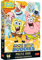 Puzzle 1000 SpongeBob Kanciastoporty TREFL