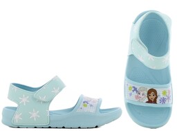 Sandały dziecięce piankowe EVA lekkie FROZEN KRAINA LODU
