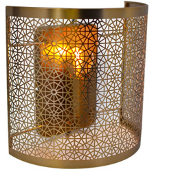 Lampa Ścienne By Rydéns, Hermine, antyczny mosiądz, salon,