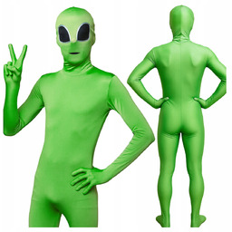 Strój KOSMITY ufoludka kostium UFO przebranie obcy ALIEN