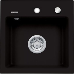 DEANTE Zlewozmywak jednokomorowy Zorba ZQZ N103 Nero 43.5x78