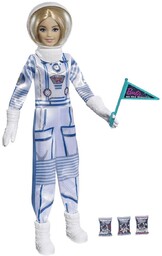 Barbie Kariera, lalka Deluxe Astronautka Blond włosy
