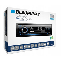 Blaupunkt BPA1124DAB Bt Dab Radio Samochodowe Aux Usb
