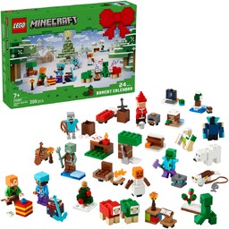 LEGO Minecraft, klocki, Kalendarz adwentowy na 2025 rok,