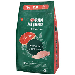 Pan Mięsko Z Ziołami Karma Sucha Dla Psa