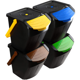 Kosze na śmieci z rączką Loras 25L, 4