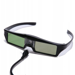 Okulary Aktywne 3D Dlp Migawkowe Z Możliwością Ładowania
