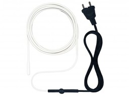 Przewód grzejny (kabel grzewczy) z wtyczką i termostatem
