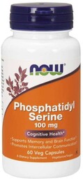 Suplement diety, Phosphatidyl Serine - Fosfatydyloseryna 100 mg