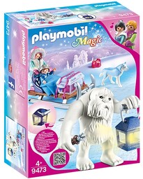 PLAYMOBIL Magic 9473 - Trolle śnieżne z sankami