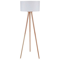 Lindby - Charlia Lampa Podłogowa White/Wood