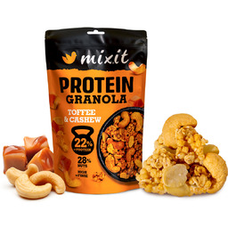 Mixit Proteinowa granola z karmelizowanym cukrem (toffee)