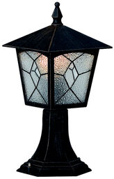 Globo lampa stojąca Atlanta 3127 aluminium czarne, tworzywo