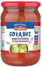 Primavika Gołąbki wegańskie z ryżem i pieczarkami