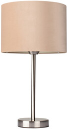 Lampa Stołowa Scarlett 1xE27 Maks. 40W Metal Satynowy/Przezroczysty