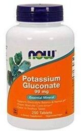 Suplement diety, Potassium Gluconate - Glukonian Potasu (250