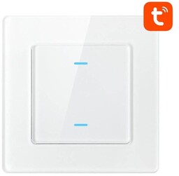 Avatto Dotykowy Włącznik Światła WiFi N-TS10-W2 Podwójny TUYA