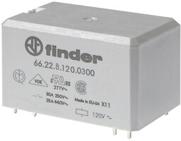 Przekaźnik mocy 30 A Finder 66.22.9.012.0300