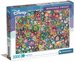 Clementoni PUZZLE 1000 IMPOSSIBLE PUZZLE! DISNEY CLASSIC
