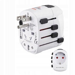 Podróżny adapter gniazdek Hama World Travel Pro nawet