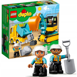 Lego Duplo 10931 Ciężarówka Wywrotka Koparka Budowa Duże