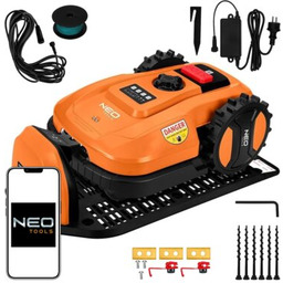 NEO TOOLS Robot koszący 04-621 Sterowanie Bluetooth 600m2