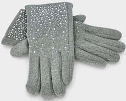Kaszmirowe rękawiczki damskie z obsługą ekranów - TYMOTEO