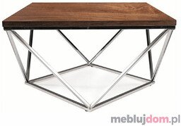 Ława SILVER A Signal Orzech + Chrom