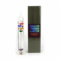 Termometr Galileusza 28 cm Szklana Stacja Pogody