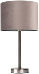 Lampa Stołowa Scarlett 1xE27 Maks. 40W Metal Satynowy/Przezroczysty