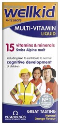 Wellkid Multi-Vitamin Liquid multiwitamina w płynie suplement diety