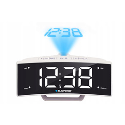 Blaupunkt CRP7WH Zegarek radio Fm budzik z projektorem