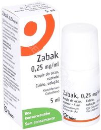 Zabak Krople przeciwalergiczne do oczu, 5 ml (data